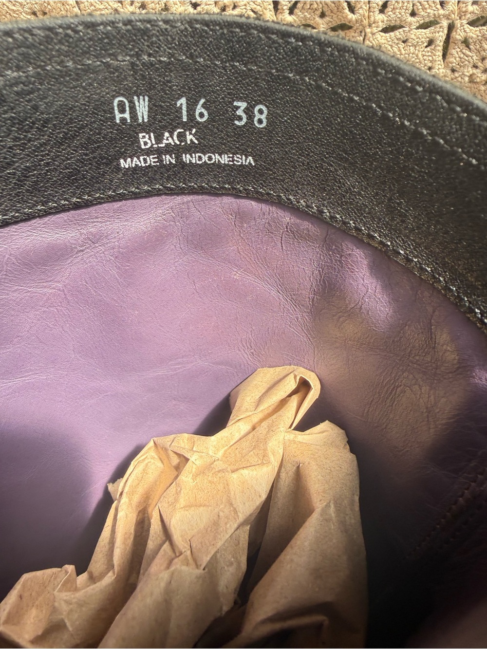 Blackstone Black Leather Tall Riding Boots Goodyear Welted Size 38 / US 7.5 - 8 - Picture 15 of 16